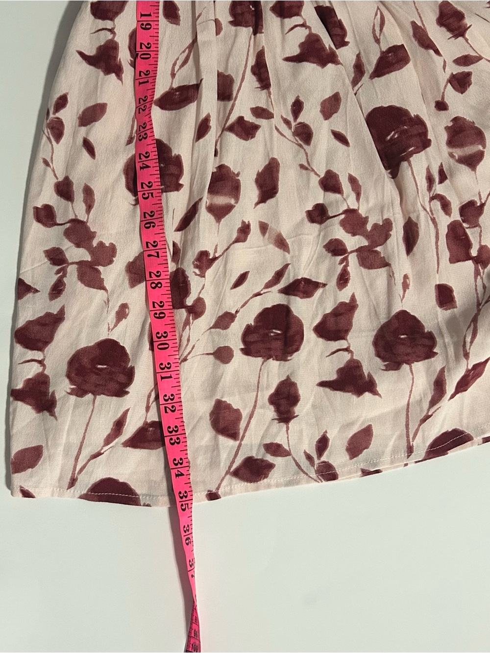 NEW Dynamite Blush Floral Sweetheart Midi Dress NWT - Picture 13 of 13